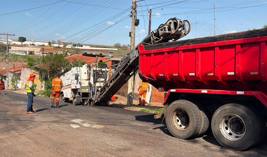 PREFEITURA DÁ INÍCIO ÀS OBRAS DE RECAPE DE ONZE BAIRROS DA CIDADE