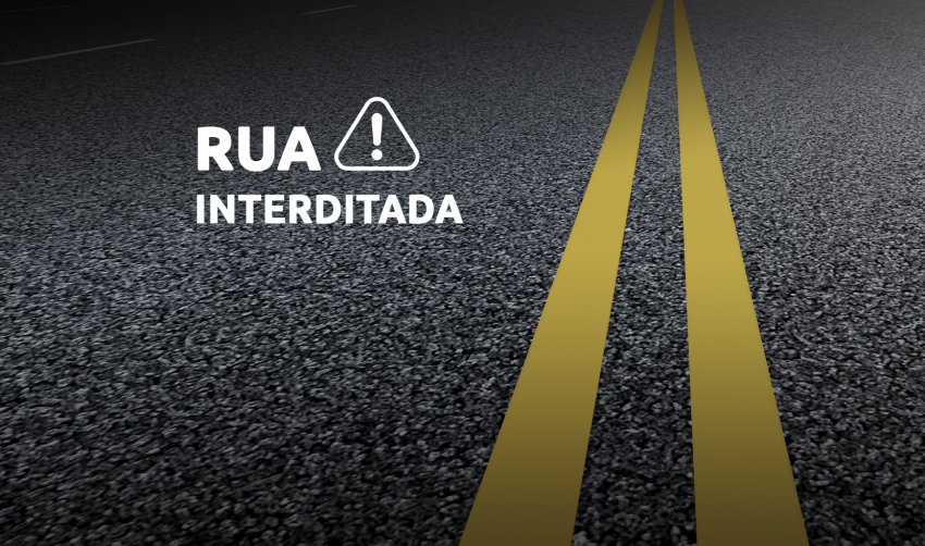 RUA EM FRENTE AO CIESP TERÁ INTERDIÇÃO ATÉ 25 DE OUTUBRO