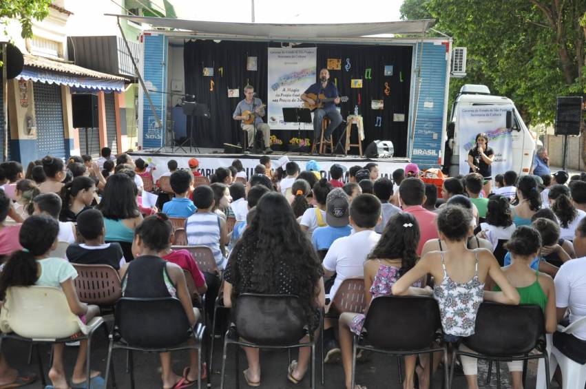 Secretaria de Cultura e Turismo leva teatro à Potunduva para celebrar o Dia das Crianças - FOTOS