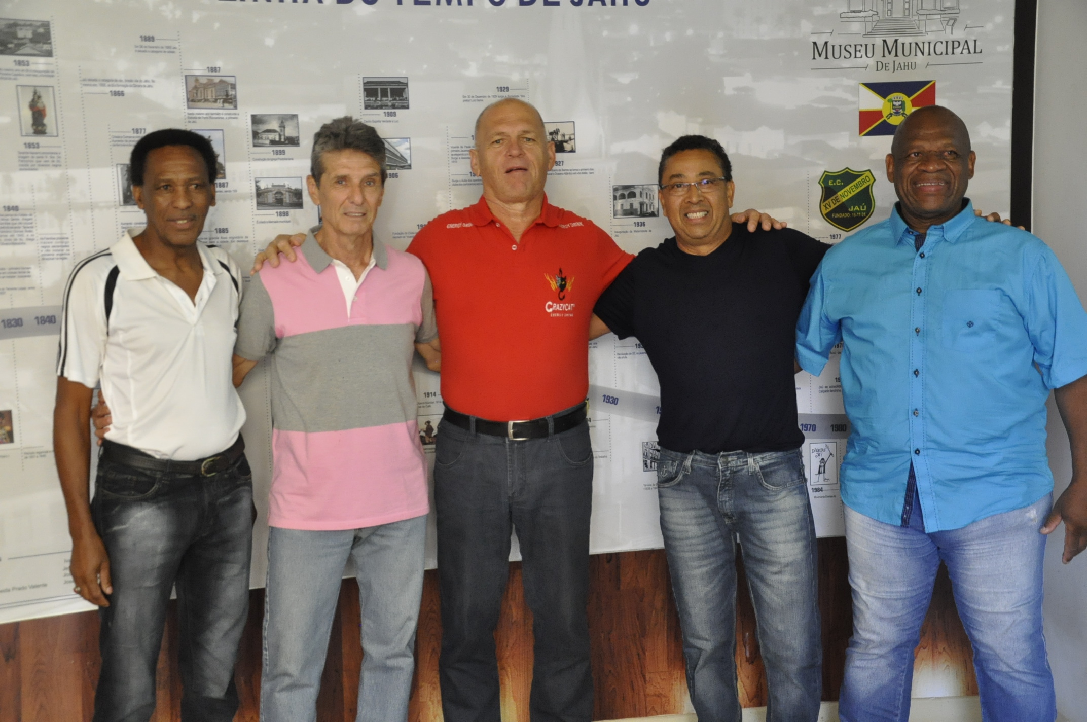 Homenagem aos ex-jogadores do Galo da Comarca no Museu Municipal de Jahu - FOTOS