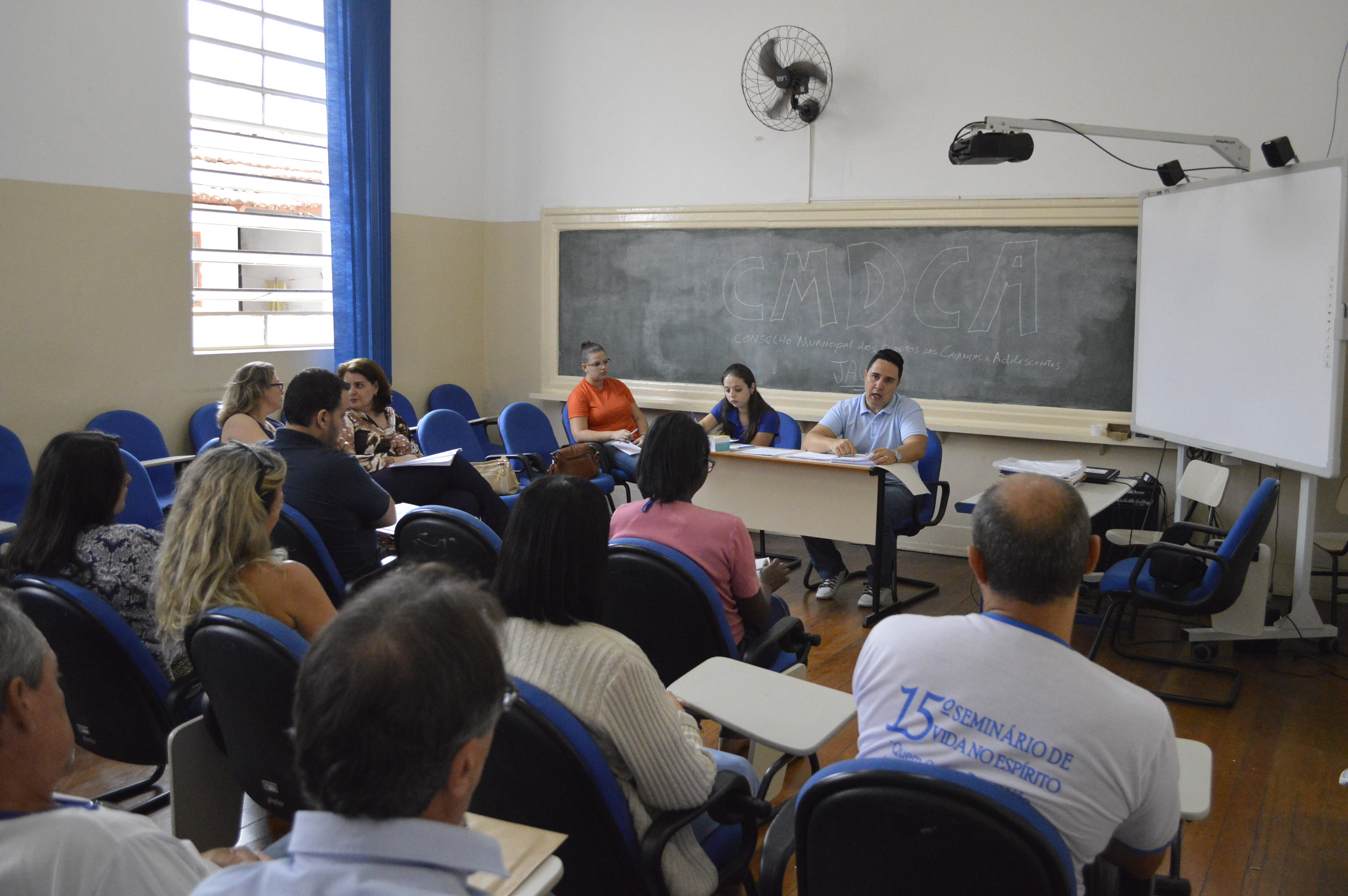 Reunião do Conselho Municipal dos Direito da Criança e do Adolescente