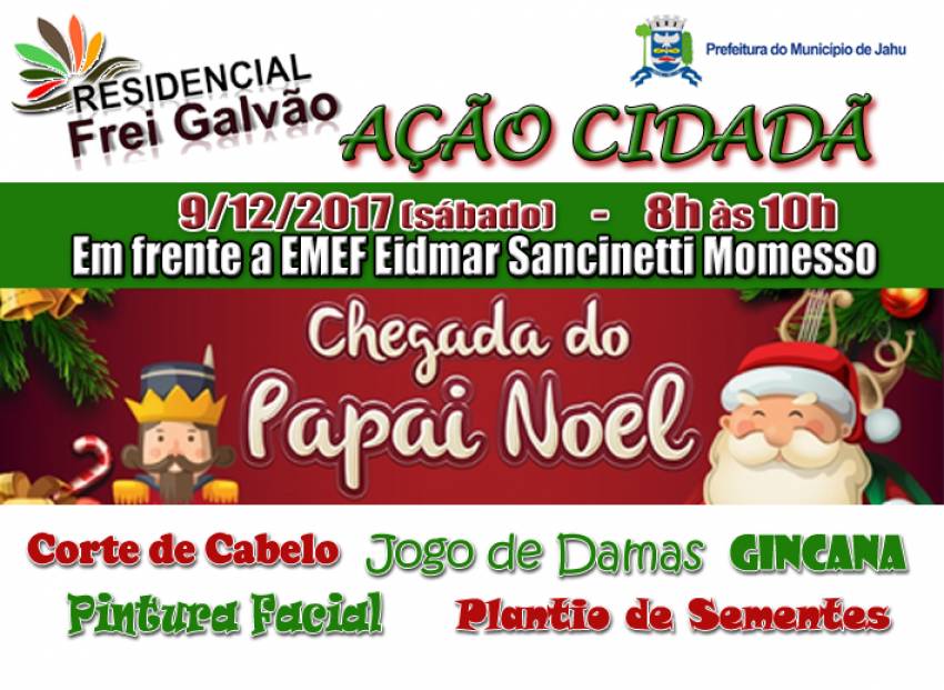 Sábado tem Ação Cidadã no residencial Frei Galvão