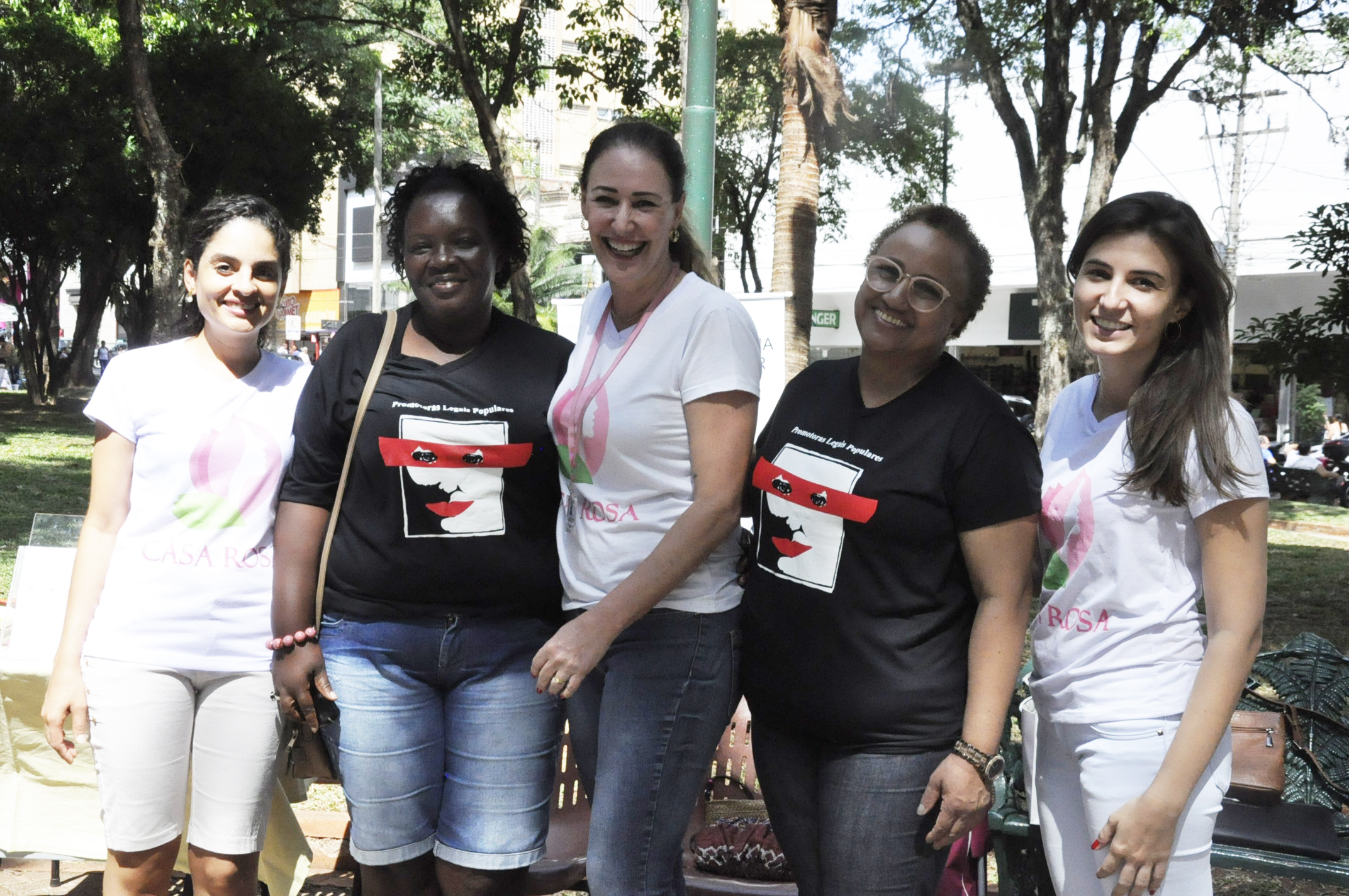 Ação cidadã pelo fim da violência contra as mulheres - FOTOS