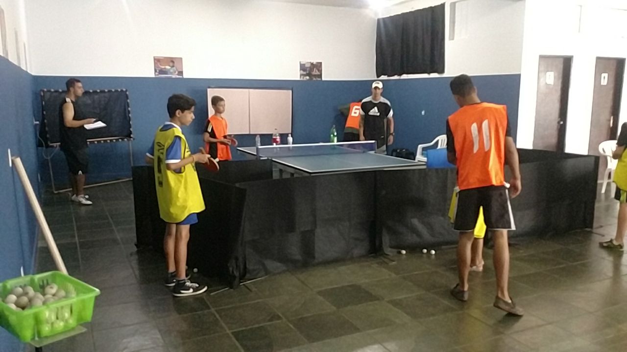 1ª Gincana de Tênis de Mesa - FOTOS