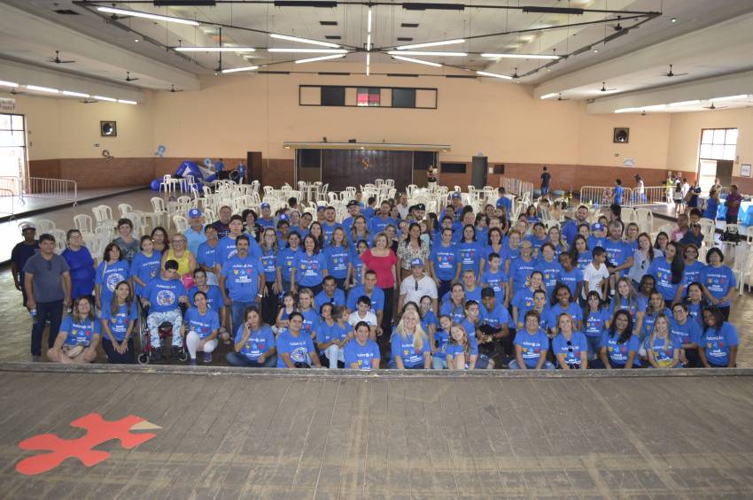Prefeitura de Jahu participa da 2ª Feira de Conscientização de Autismo - FOTOS