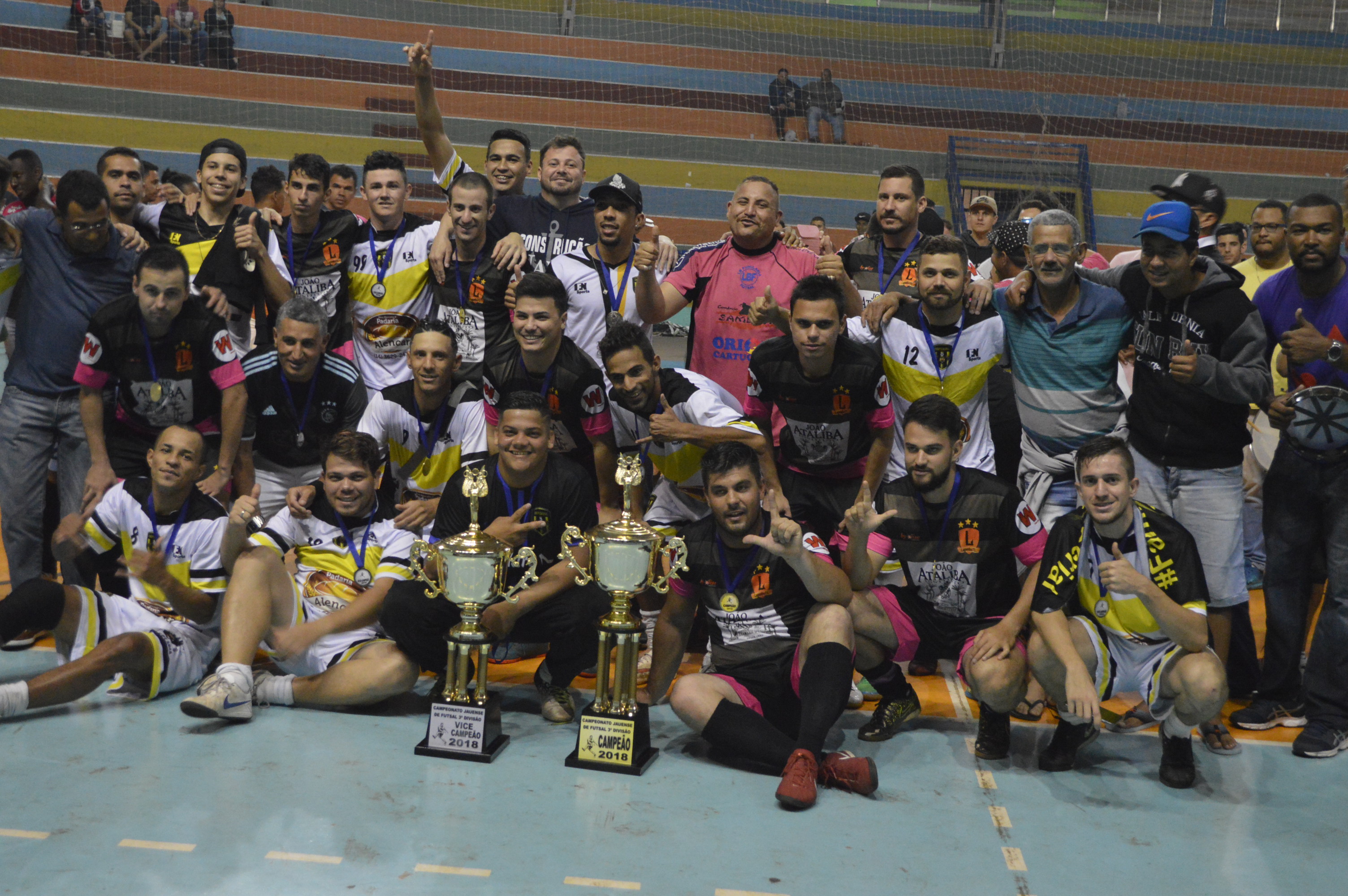 Em grande jogo, Lagoinha vence Imperial e conquista o título da Terceira Divisão do Futsal Jauense