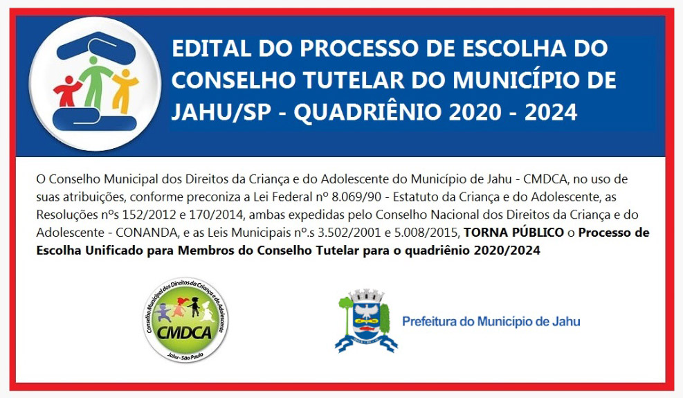 Abertas inscrições para candidatos ao Conselho Tutelar