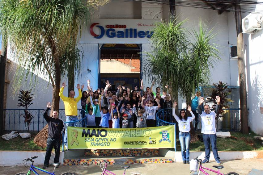 Prefeitura participa com ações no movimento Maio Amarelo - FOTOS