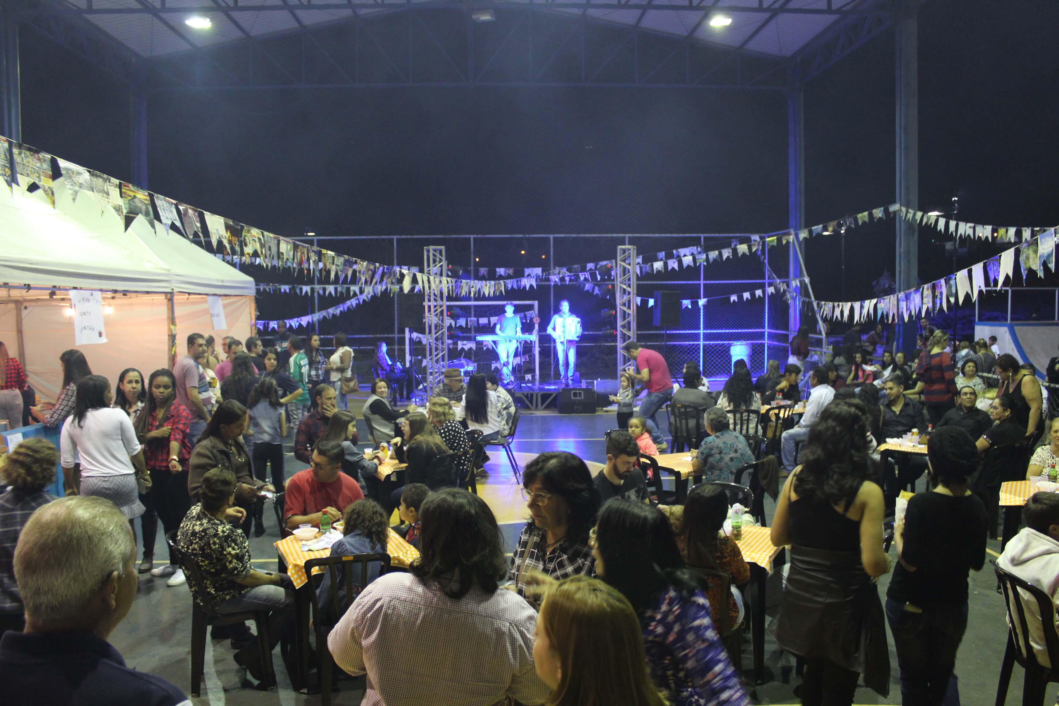 Festa Junina no Centro de Artes e Esportes Unificados - FOTOS