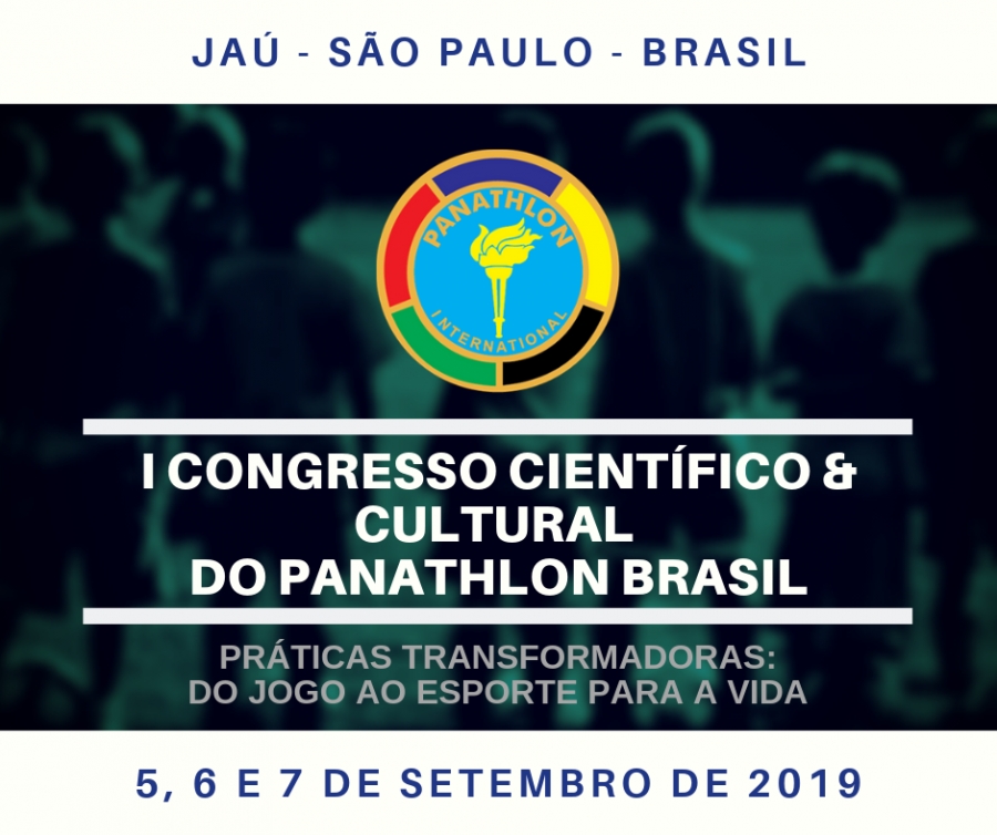 I Congresso Científico & Cultural do Panathlon Brasil: participação dos professores de educação física da rede municipal de ensino