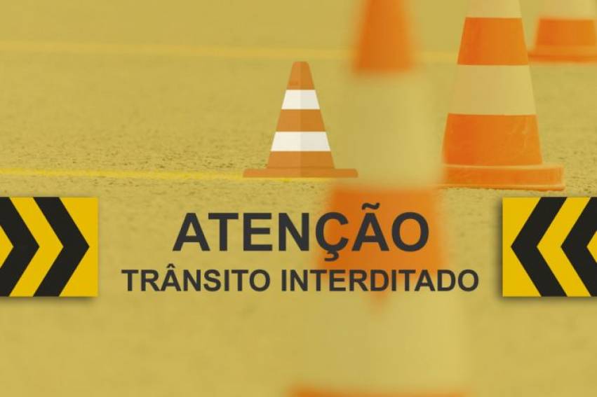 Prefeitura comunica alteração no trânsito devido obras de drenagem