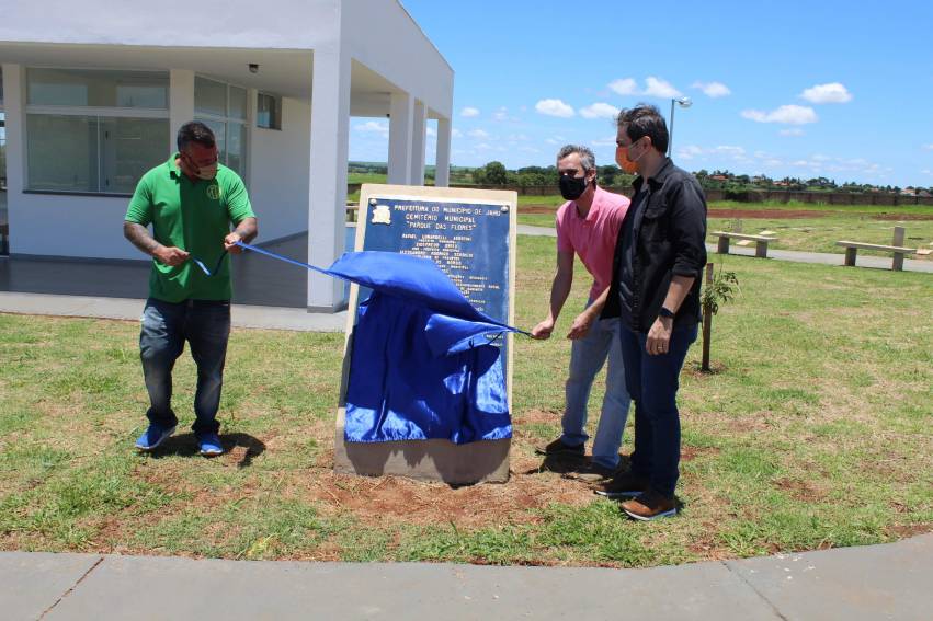 Prefeitura de Jahu inaugura Cemitério “Parque das Flores”