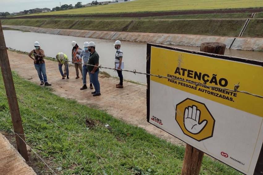 SECRETÁRIO ACOMPANHA DIRETOR DA PASSARELLI EM VISTORIA TÉCNICA