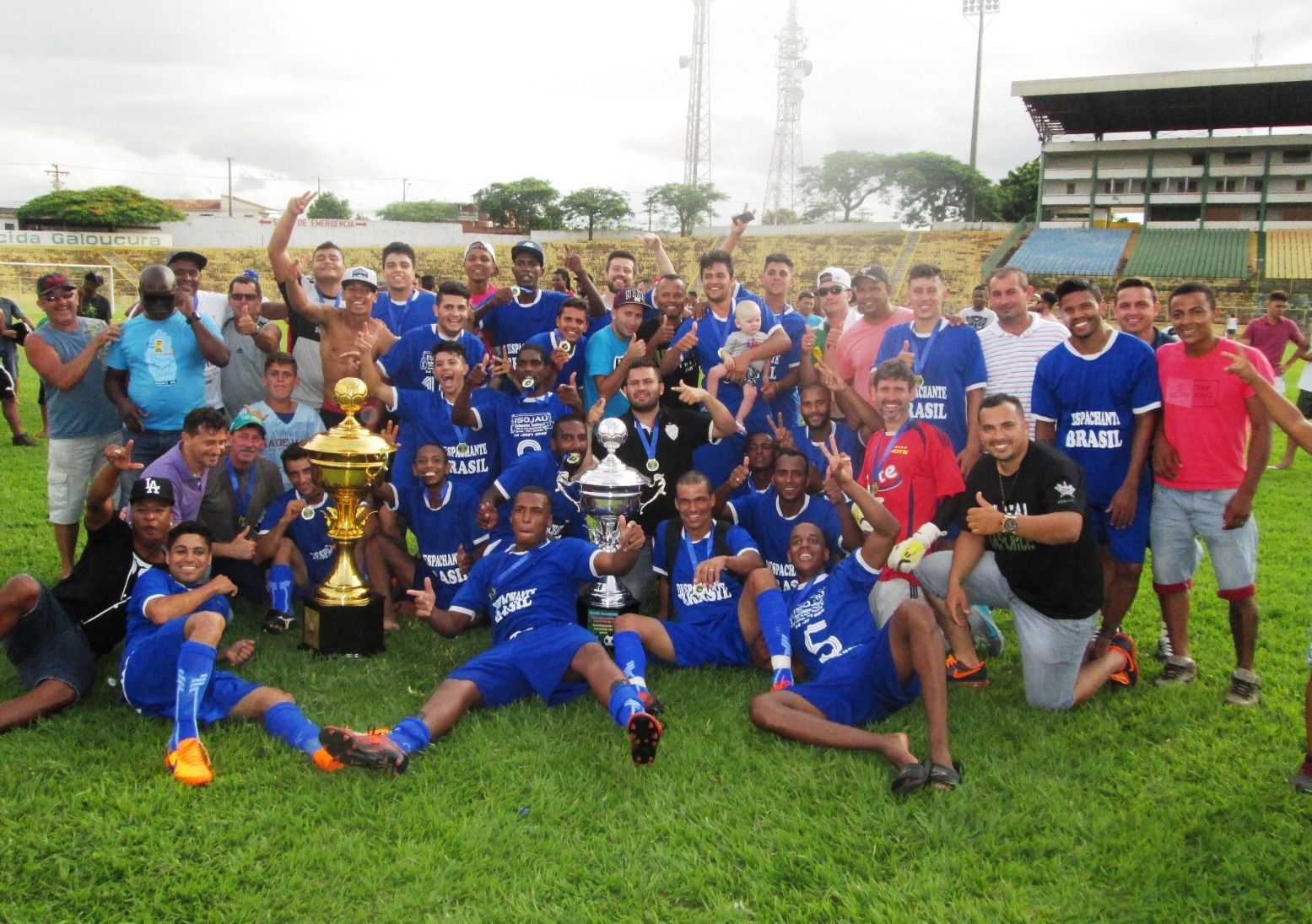 O time União é campeão do campeonato Amador de futebol